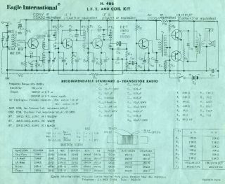 Eagle H402 schematic circuit diagram